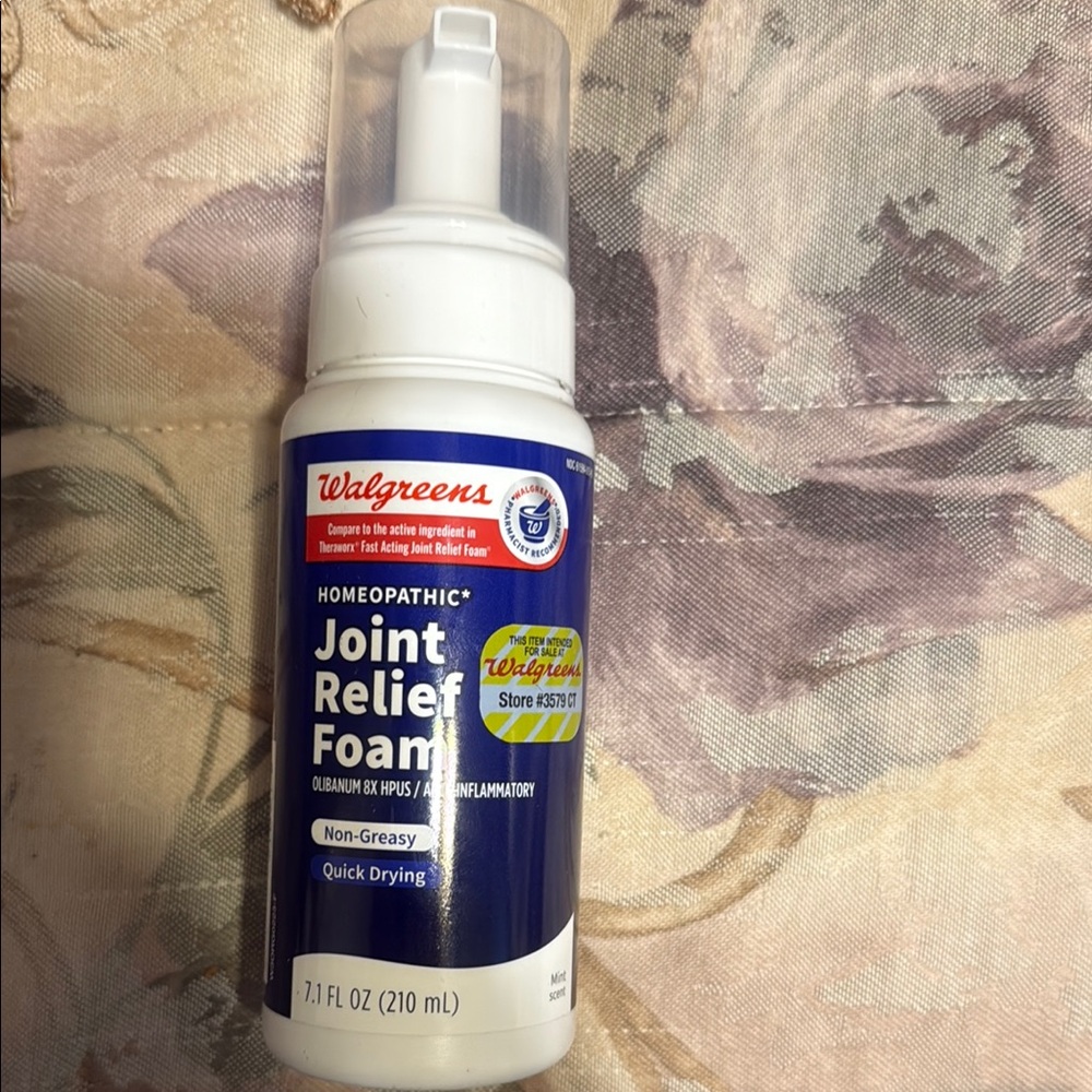 Walgreens Joint Relief Foam